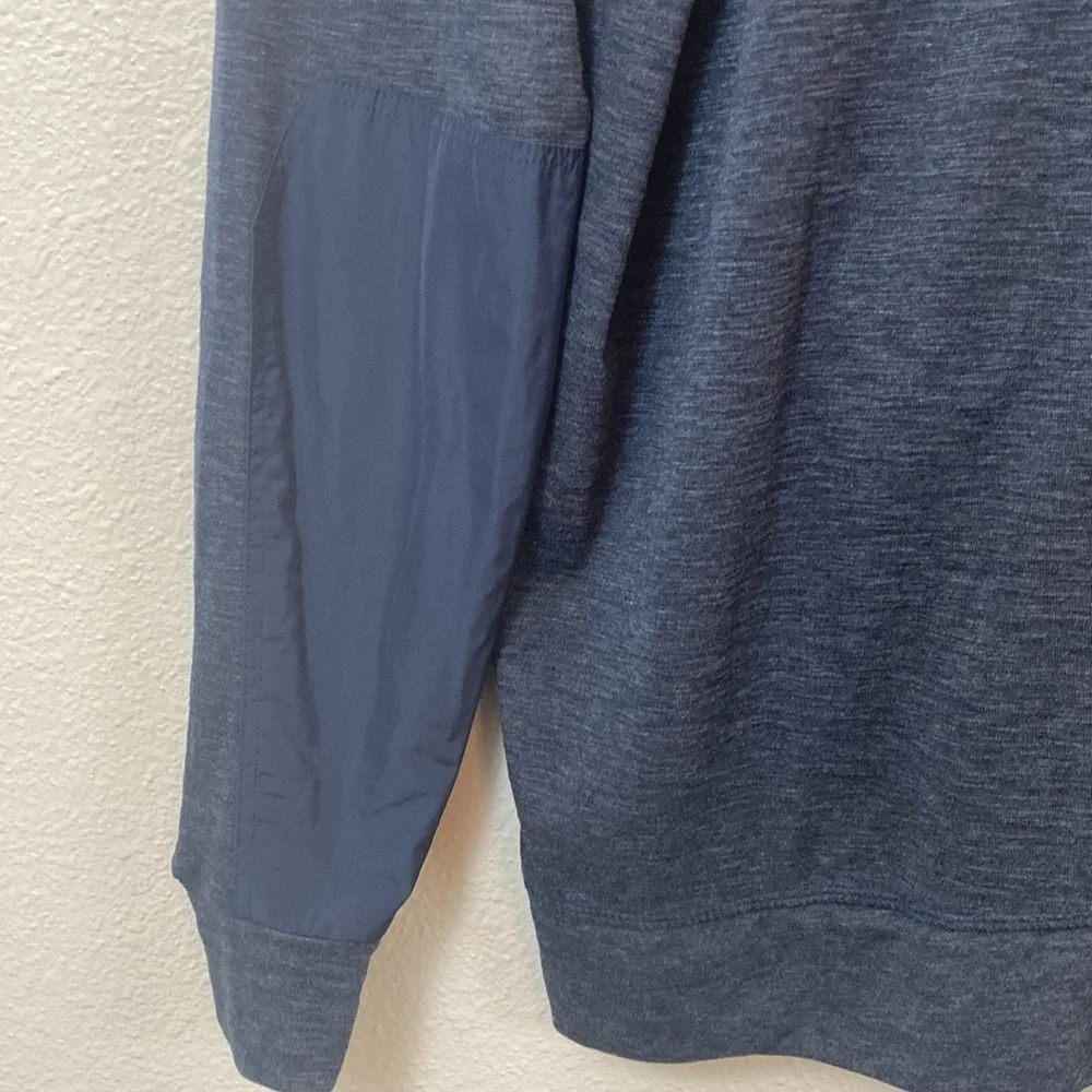 G Star Raw Krozan Collar Cardigan Sweater Navy Blue Size Large